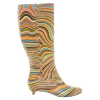 Paul Smith Stivali di pelle in un multicolore