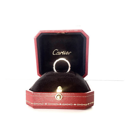 Cartier Ring aus Weißgold in Silbern