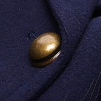 Sport Max Jacket/Coat Wool in Blue