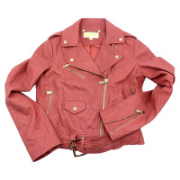 Michael Kors Jacket/Coat Leather in Pink