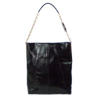 Roger Vivier "Mikado Flat Bag" made of Python leather