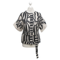 Vionnet top with pattern