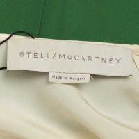 Stella McCartney Kleid in Grün/Creme