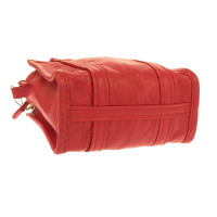 Balenciaga Bazar L aus Leder in Rot