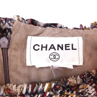 Chanel Bouclékleid mit Lurexfaden