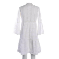 Ba&Sh Kleid aus Baumwolle in Weiß