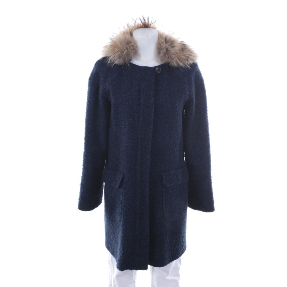 Iq Berlin Jacket/Coat Cotton in Blue