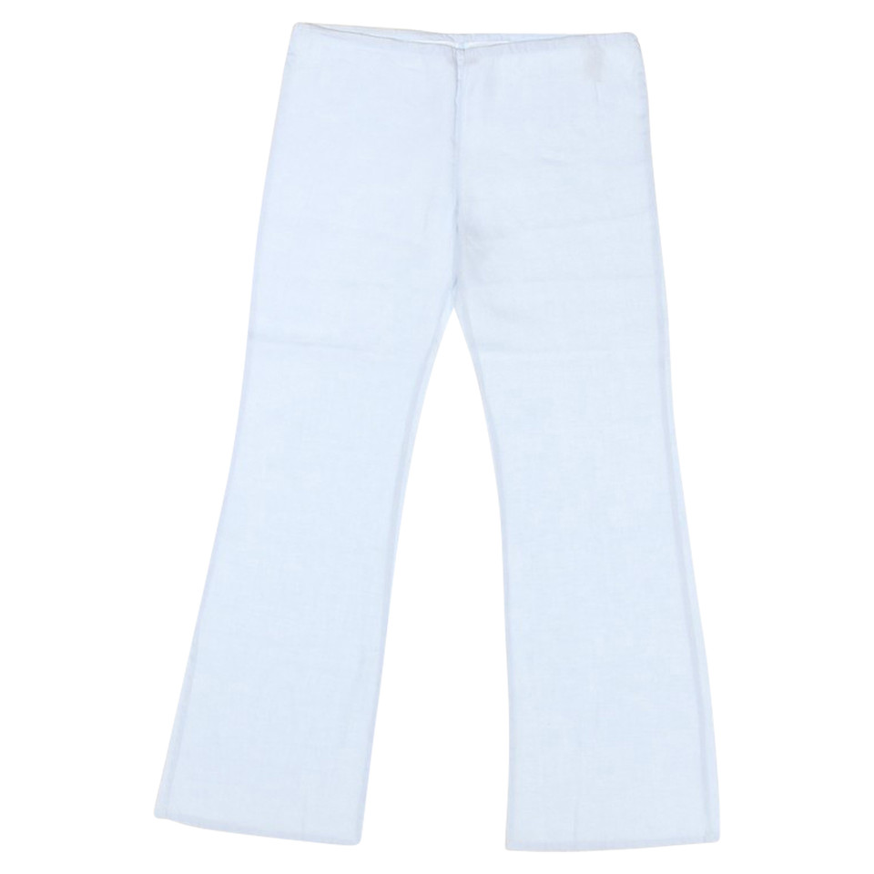 Armani Jeans Hose aus Leinen in Blau
