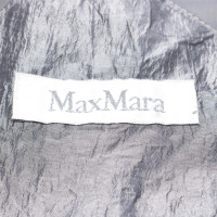 Max Mara Jas/Mantel in Zilverachtig