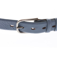 Abro Belt Leather in Blue