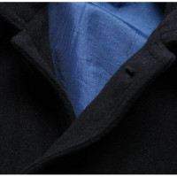 Emporio Armani Veste/Manteau en Laine en Bleu