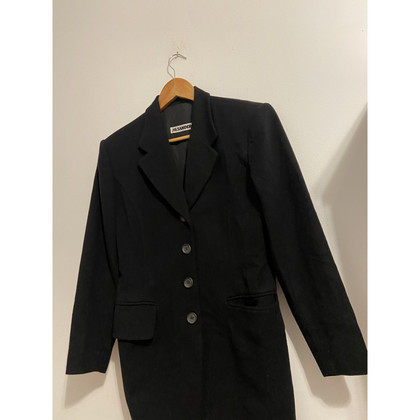 Jil Sander Jacket/Coat Cashmere in Black