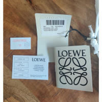 Loewe Puzzle Bag Mini 18 cm aus Leder in Creme