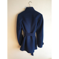 Jaeger Jacket/Coat Wool in Blue