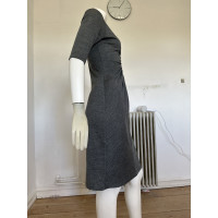 Halston Heritage Kleid aus Wolle in Grau