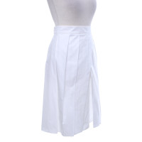 Strenesse Pleated skirt in white