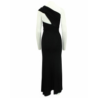 Donna Karan Kleid aus Wolle in Schwarz