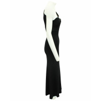 Donna Karan Kleid aus Wolle in Schwarz