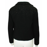 Donna Karan Jacket/Coat Wool in Black