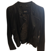 Dolce & Gabbana Leather jacket in biker style