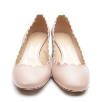 Chloé Pumps/Peeptoes aus Leder in Rosa / Pink