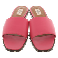 Valentino Garavani Sandalen aus Leder in Rosa / Pink