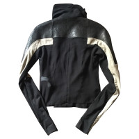 Rick Owens biker jacket made of silk / leather