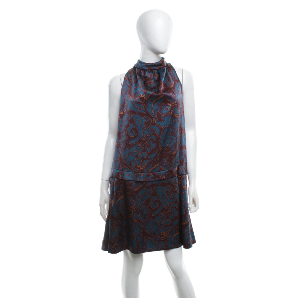 Marc By Marc Jacobs zijden jurk met patroon