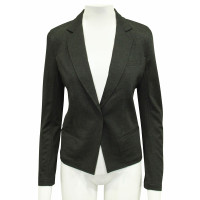 Donna Karan Jacket/Coat Viscose in Grey
