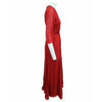 Reformation Dress Viscose in Red