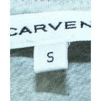 Carven Oberteil aus Baumwolle in Grau