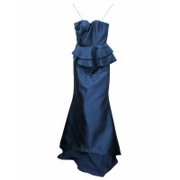 Badgley Mischka Kleid in Blau