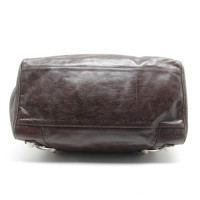 Balenciaga Handtasche aus Leder in Braun