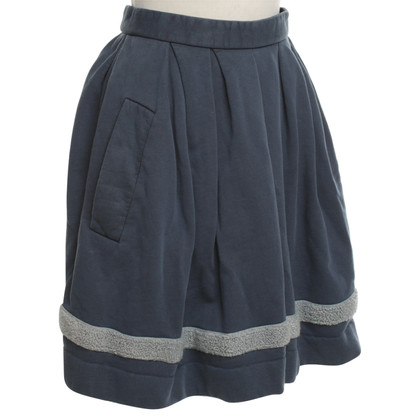 Wood Wood skirt in blue / grey