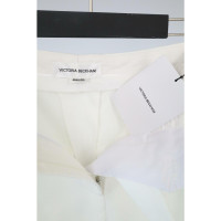 Victoria Beckham Trousers Viscose in White