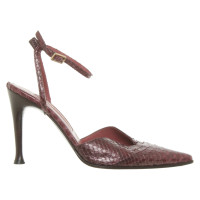 Sergio Rossi Sandals made of reptile leather