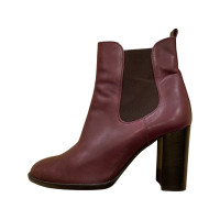 Bally Ankle boots Leather in Bordeaux