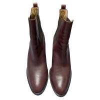 Bally Ankle boots Leather in Bordeaux
