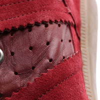 Isabel Marant Sneakers Leer in Rood