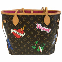 Louis Vuitton Neverfull MM32 in Pelle in Marrone