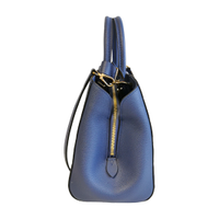 Louis Vuitton Montaigne MM33 aus Leder in Blau