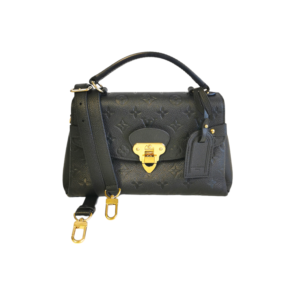 Louis Vuitton Georges BB Bag 25 Leather in Black