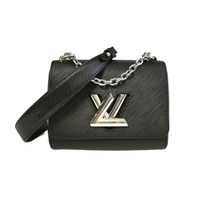 Louis Vuitton Twist Leer in Zwart