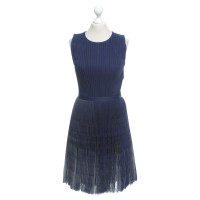 Christian Dior Gebreide jurk in het blauw