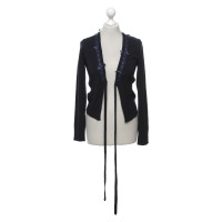 Twin Set Simona Barbieri Vest van blauwe viscose