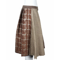 Marni Skirt Wool in Brown