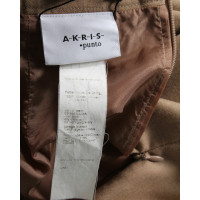 Akris Skirt Wool in Nude