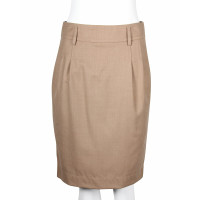 Akris Skirt Wool in Nude