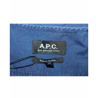 A.P.C. Robe en Coton en Bleu