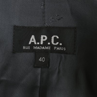 A.P.C. Blazer Wool in Black